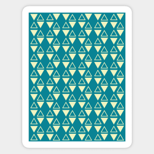 Triangle Seamless Pattern 009#002 Sticker